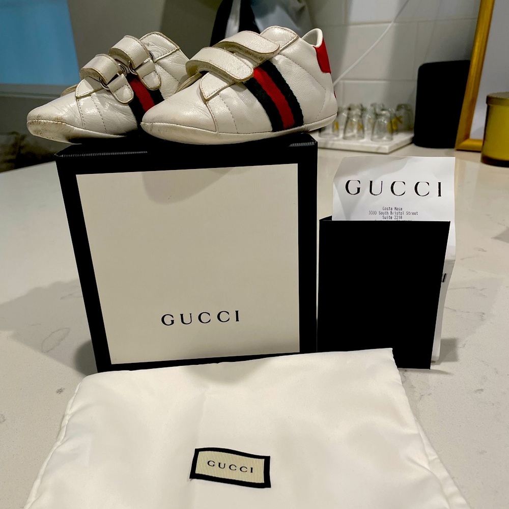 Gucci Baby Ace leather sneaker 18
